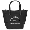 Handtas Karl Lagerfeld RSG NYLON MINI TOTE Zwart