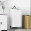 vidaXL Cabinet de salle de bain avec tiroir Blanc 39.5 x 36 x 88 cm