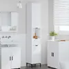vidaXL Meuble de salle de bain haut Blanc 31.5 x 33 x 190 cm