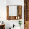 vidaXL Armoire Miroir Bois ancien 59 x 17 x 55 cm Bois d'ingénierie