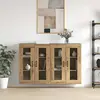 vidaXL Armoires Murailles 2 pcs chêne artisanal 69,5 x 34 x 90 cm
