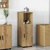 vidaXL Cabinet de salle de bain chêne artisanal 30 x 35 x 95 cm