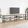 vidaXL Meuble TV Chêne artisanal 200 x 30 x 50 cm