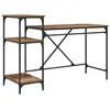vidaXL Bureau Bois Ancien 135 X 50 X 90 Cm Bois D'ingénierie