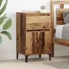 vidaXL Cabinet de chevet Bois ancien 40 x 35 x 70 cm Bois d'ingénierie
