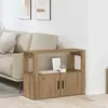 vidaXL Buffet chêne artisanal 80 x 30 x 60 cm Bois d'ingénierie