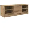 vidaXL Meuble TV Chêne artisanal 102 x 35 x 36,5 cm Bois d'ingénierie