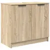 vidaXL Vidaxl Cabinet De Salle De Bain Chêne Sonoma 64,5 X 33,5 X 59 C...
