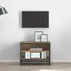 vidaXL Meuble TV chêne artisanal 61 x 40 x 46 cm Bois d'ingénierie