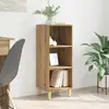 vidaXL Buffet chêne artisanal 32.5 x 34.5 x 90 cm Bois d'ingénierie