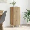 vidaXL Buffet chêne artisanal 34,5 x 34 x 90 cm Bois d'ingénierie