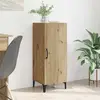 vidaXL Buffet chêne artisanal 34,5 x 34 x 90 cm Bois d'ingénierie