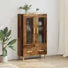 vidaXL Haut Armoire Bois Ancien 70 x 31 x 115 cm Bois d'ingénierie