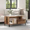 vidaXL Table basse Bois ancien 90 x 49 x 45 cm Bois d'ingénierie