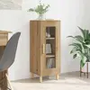 vidaXL chêne artisanal 34,5 x 32,5 x 90 cm Bois d'ingénierie