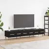 vidaXL Meuble TV Chêne noir 150 x 36 x 30 cm Bois d'ingénierie