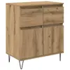 vidaXL Vidaxl Buffet Chêne Artisanal 60 X 35 X 70 Cm Bois D'ingénierie...