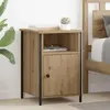 vidaXL vidaXL Cabinet de chevet Chêne artisanal 40 x 42 x 60 cm