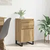 vidaXL Buffet chêne artisanal 35 x 40 x 70 cm Bois d'ingénierie
