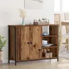 vidaXL Buffet Bois Ancien 100 x 33 x 75 cm Bois d'ingénierie
