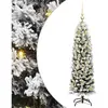 vidaXL Sapin de Noël artificiel Vert 150 cm PVC et acier et plastique