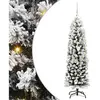 vidaXL Sapin de Noël artificiel Vert 150 cm PVC et acier et plastique