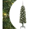 vidaXL Vidaxl Sapin De Noël Artificiel With Leds Vert 120 Cm Pvc
