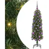 vidaXL Vidaxl Sapin De Noël Artificiel With Leds Vert 120 Cm Pvc