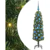 vidaXL Vidaxl Sapin De Noël Artificiel With Leds Vert 120 Cm Pvc