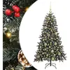 vidaXL Sapin de Noël artificiel avec 150 LED Vert 68 x 68 x 120 cm