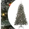 vidaXL Sapin de Noël artificiel avec 300 LED Vert 99 x 99 x 180 cm