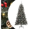 vidaXL Sapin de Noël artificiel avec 300 LED Vert 114 x 114 x 210 cm