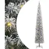 vidaXL Vidaxl Sapin De Noël Artificiel Vert Et Blanc 300 Cm Pvc
