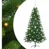 vidaXL Sapin de Noël avec 150 LED avec support Vert 150 cm PE