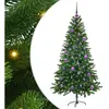 vidaXL Sapin de Noël avec 150 LED avec support Vert 150 cm PE