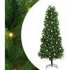 vidaXL Sapin de Noël avec 300 LED avec support Vert 240 cm PE
