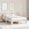 vidaXL Vidaxl Cadre De Lit Avec Tête De Lit 160x200 Cm Bois Massif Pin