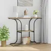 vidaXL Table console Chêne sonoma 101 x 35 x 80.5 cm Bois d'ingénierie
