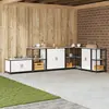 vidaXL Meuble de rangement de cuisine Blanc 60 x 50 x 92 cm Acier