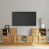 vidaXL Meubles TV 5 pcs avec rangement ODDA bois de pin massif