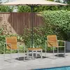 vidaXL - Ligstoel - 3 - pcs - Bruin - Massief - Acacia - Hout