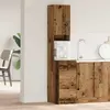 vidaXL Buffet de cuisine avec tiroir Bois ancien 32 x 50 x 180 cm