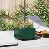 vidaXL - Parasolvoet - Groen - 45 - x - 45 - x - 45 - cm - Staal