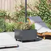 vidaXL Pied de parasol Anthracite 45 x 45 x 45 cm Acier