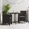 vidaXL Chaise De Jardin Vidaxl Ensemble De 2 Marron, Anthracite
