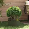 vidaXL vidaXL Pot de fleurs vert olive Vert olive Métal Moyen Durable
