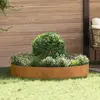 vidaXL vidaXL Pot en Acier Corten Acier Corten Grand Durable