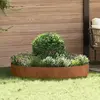 vidaXL Vidaxl Jardinières En Acier Corten Acier Corten Grand Durable