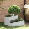 vidaXL vidaXL Pot en métal Acier galvanisé Taille moyenne