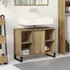 vidaXL Cabinet de salle de bain Chêne artisanal 80 x 33 x 60 cm